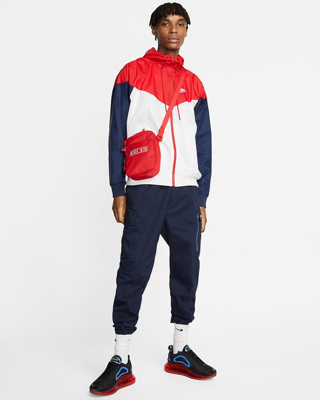 nike midnight navy windbreaker