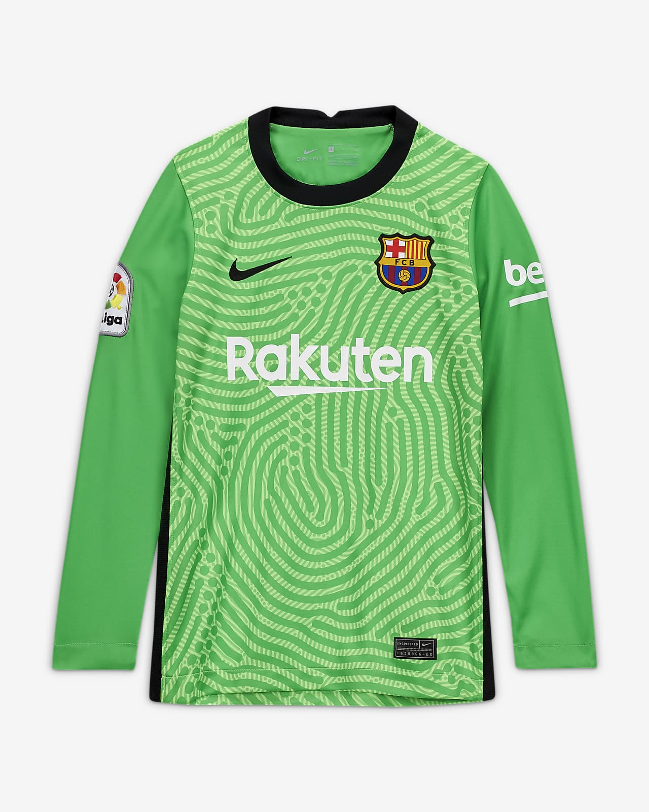 Fc Barcelona 2020 21 Stadium Goalkeeper Fussballtrikot Fur Altere Kinder Nike De