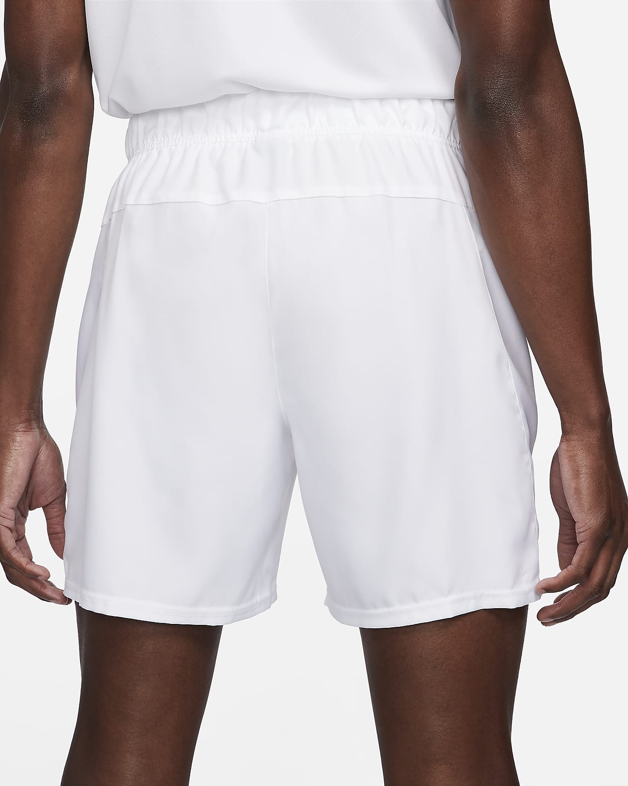 Nike Dri-Fit Tennis Shorts Mens Size XL White Active Wear Outdoors 455618  New
