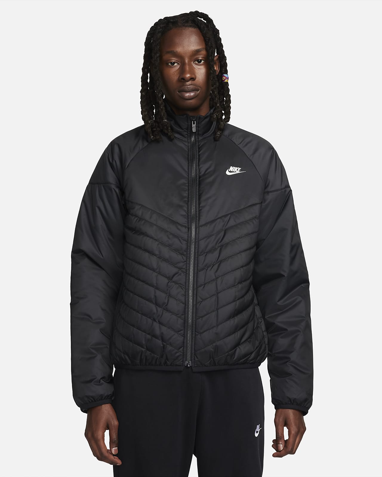 Nike Sportswear Windrunner Men's Therma-FIT Water-Resistant Puffer Jacket.  Nike BE