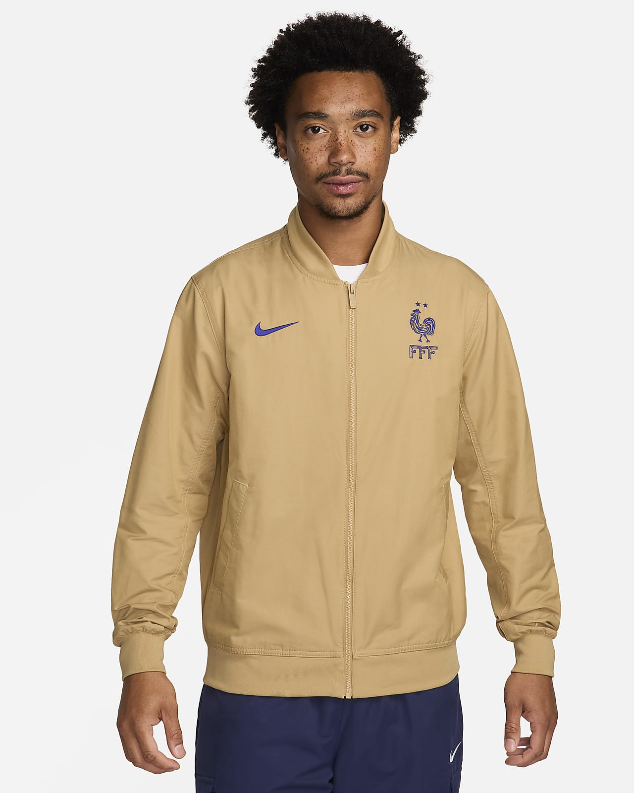FFF Sport Essentials Men's Nike Soccer Woven Bomber Jacket