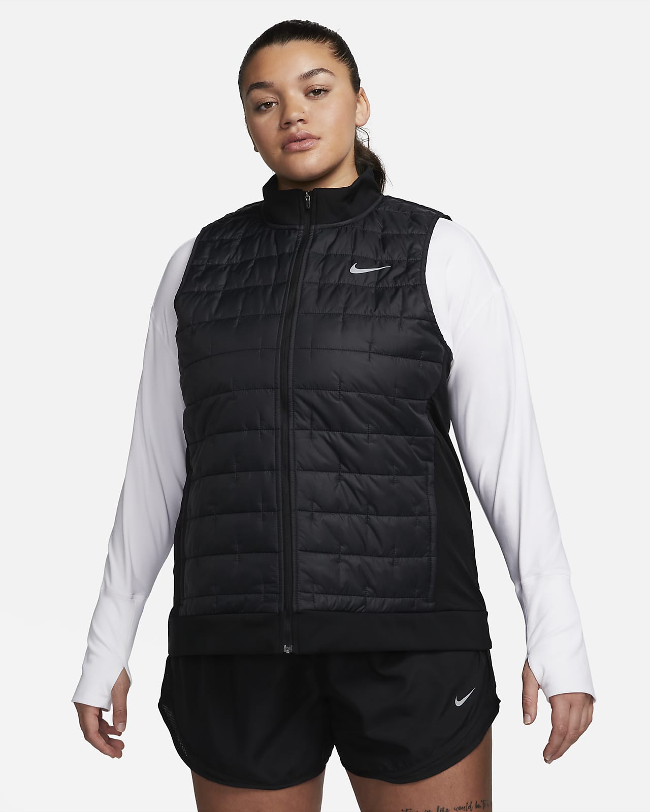 Chaleco de relleno sintético para mujer Nike Therma-FIT (talla grande). Nike.com