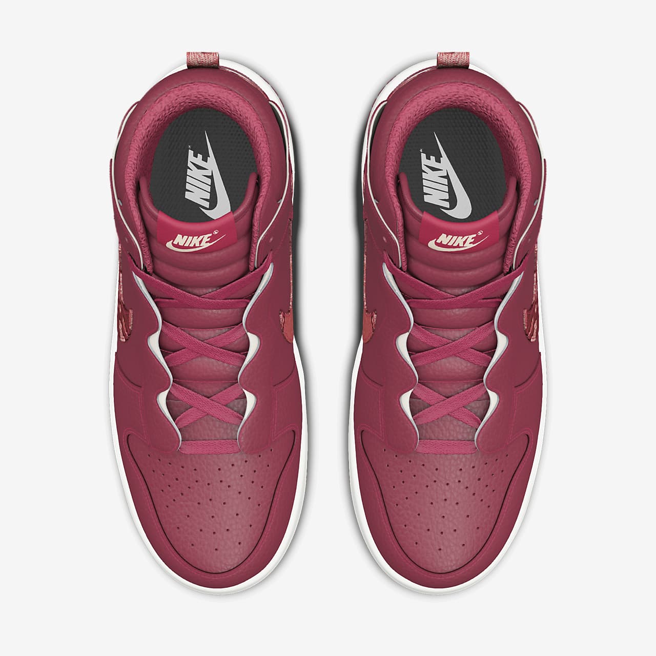 Nike Dunk High Warped Unlocked By You Custom Women's Shoes
