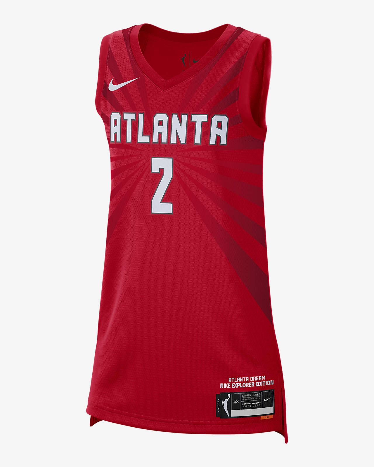 Atlanta Braves Nike Replica Women's Red Jersey – Mississippi