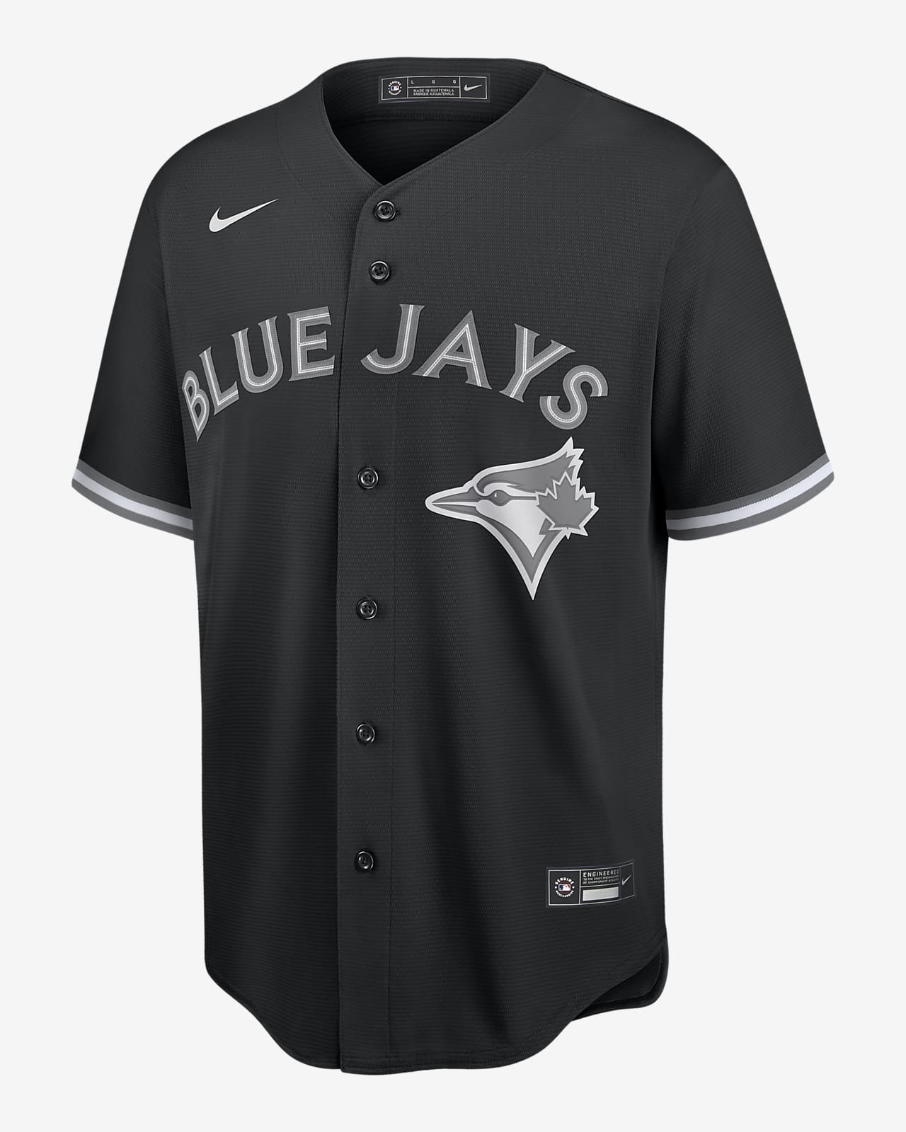 Black and white blue jays jersey Clearance