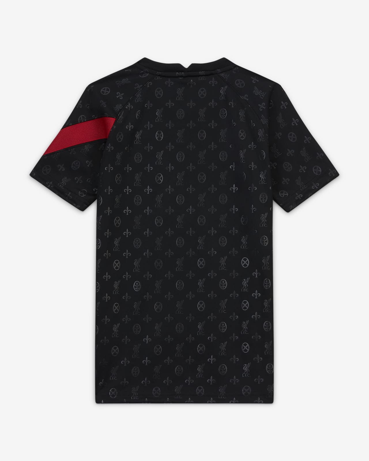 liverpool fc black training top