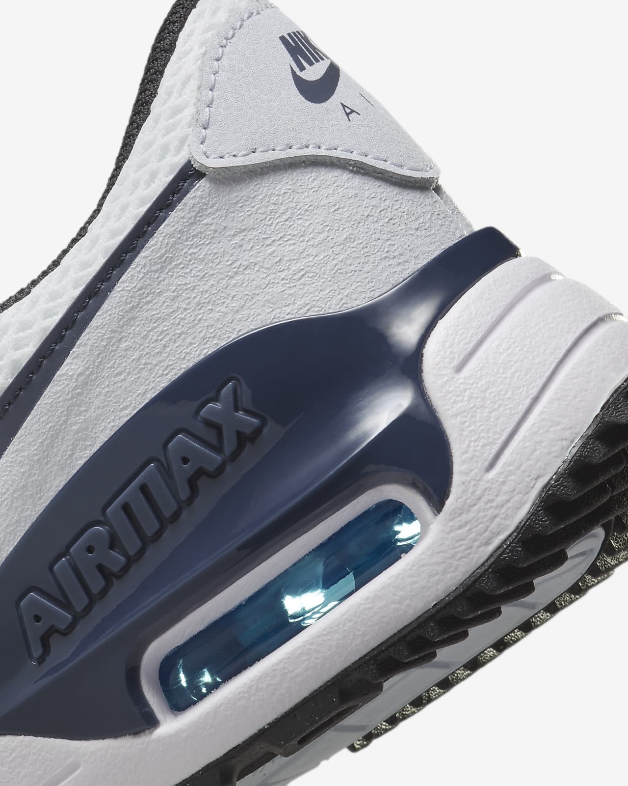 Chaussure Nike garçon AIR MAX SYSTM blanc/marine