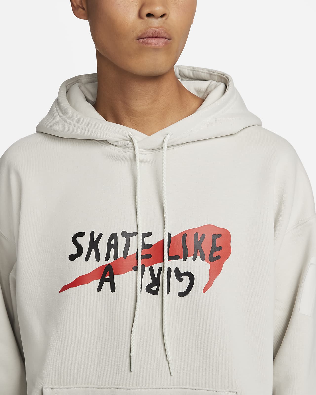 nike skate like a girl hoodie