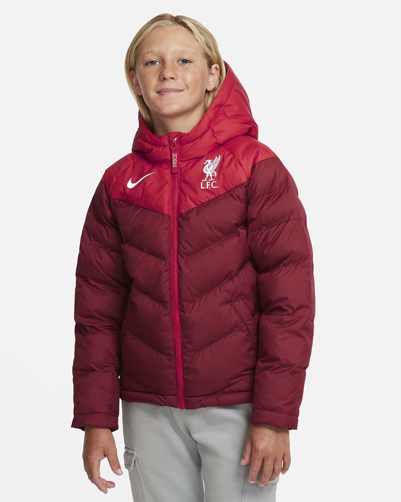 Liverpool FC Synthetic-Fill Chaqueta - Niño/a. Nike ES