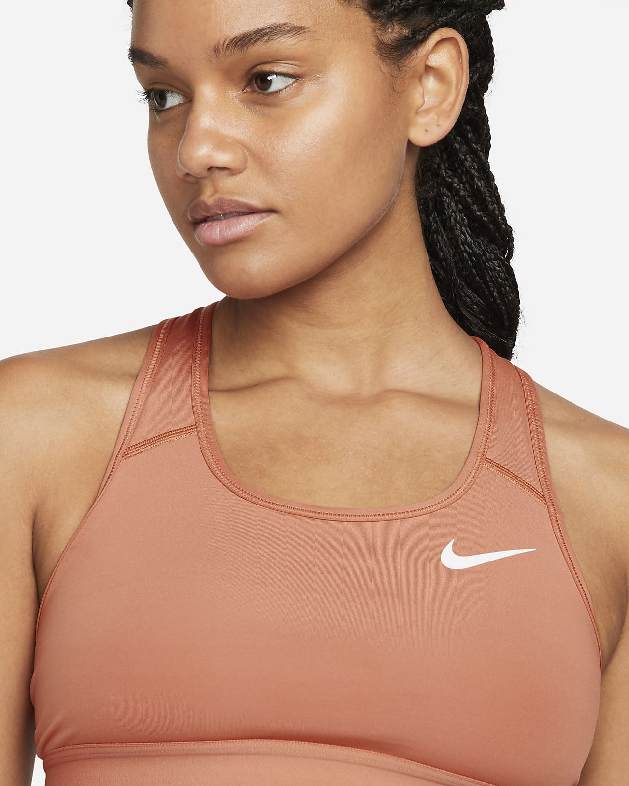 Nike Swoosh Womens Medium Support Non Padded Sports Bra Nike At 