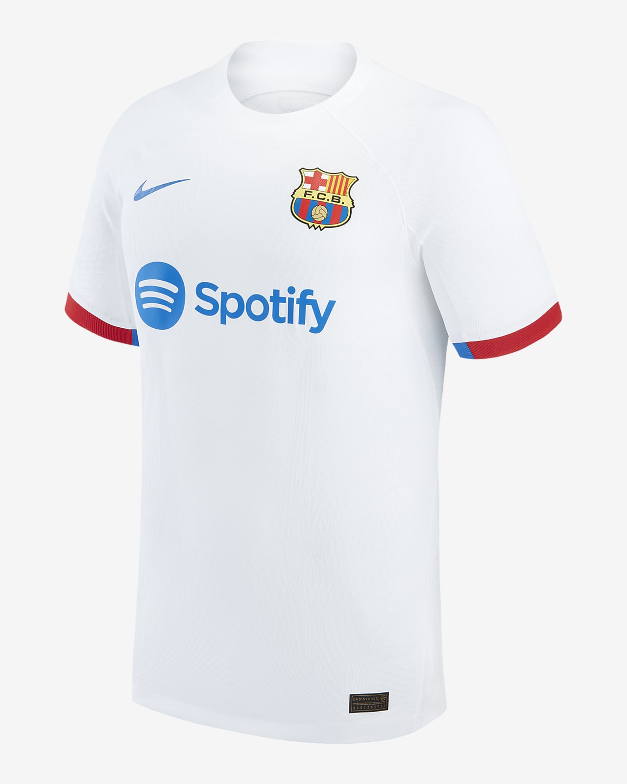 Frenkie de Jong Barcelona 2023/24 Match Away Men's Nike Dri-FIT ADV Soccer Jersey