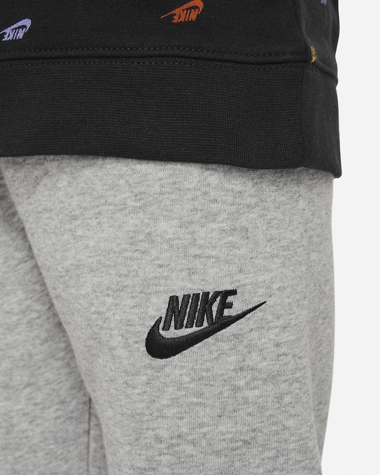 Nike Younger Kids' Monogram Hoodie and Trousers Set. Nike NL