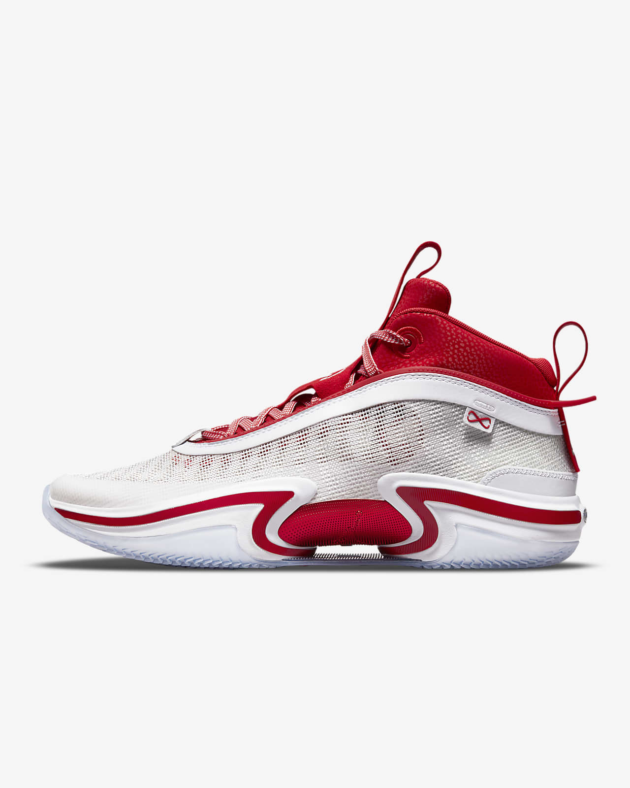 chaussure de basket rouge jordan