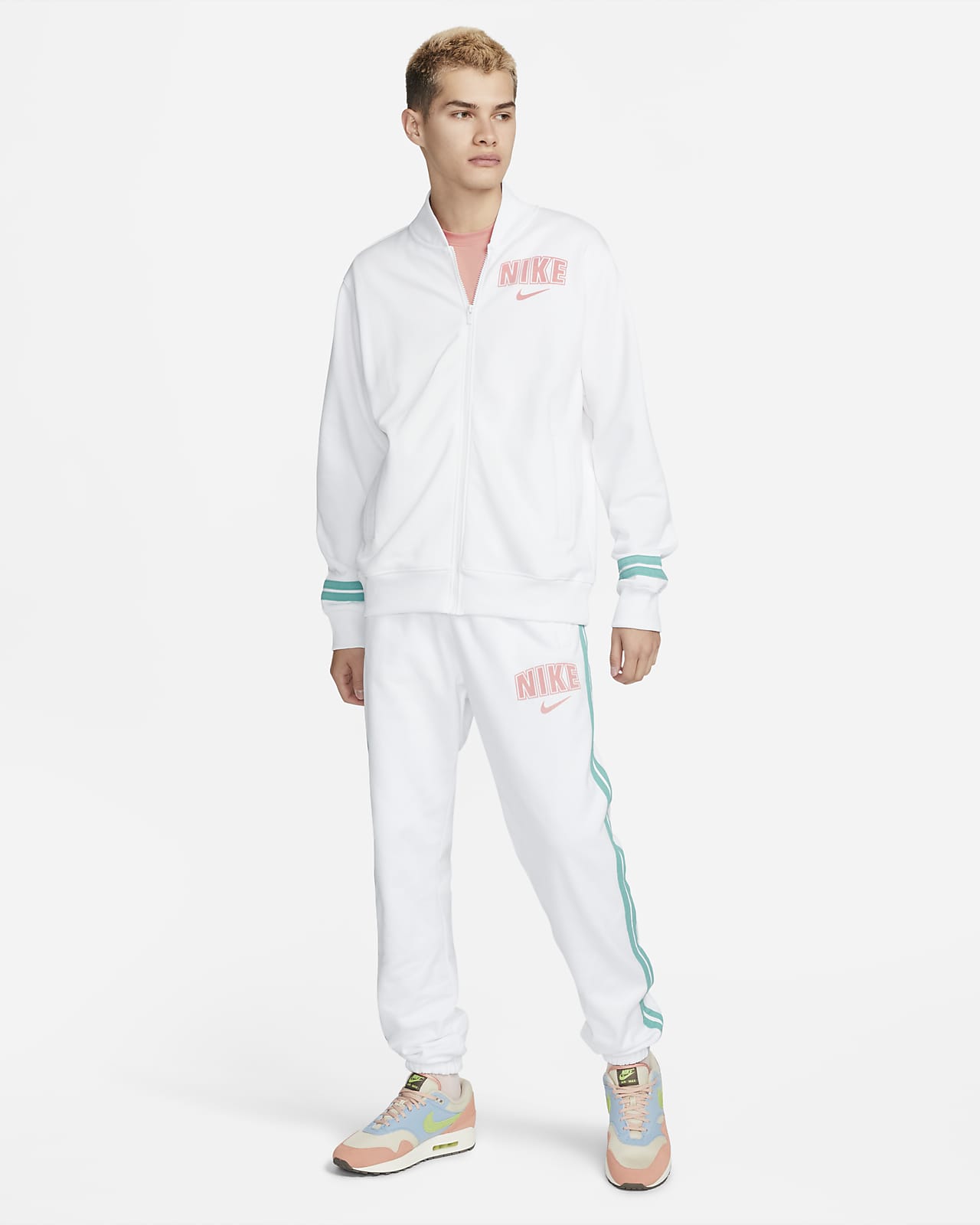 Nike Sportswear Varsityjakke i fleece til mænd. Nike DK