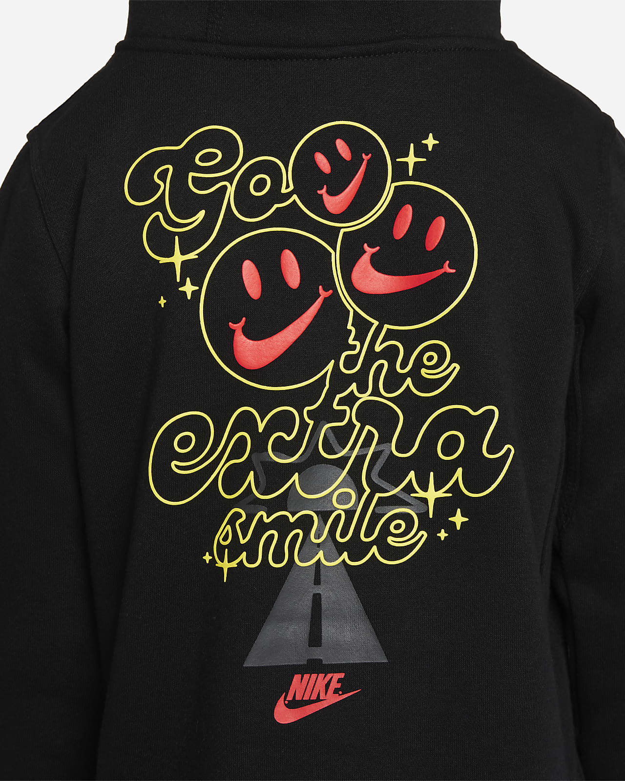 nike pullover moletom com capuz kids