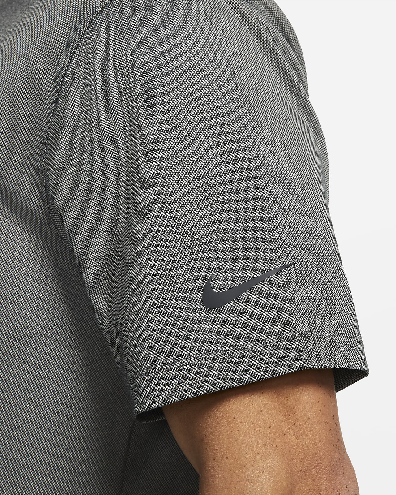 nike dri fit textured polo