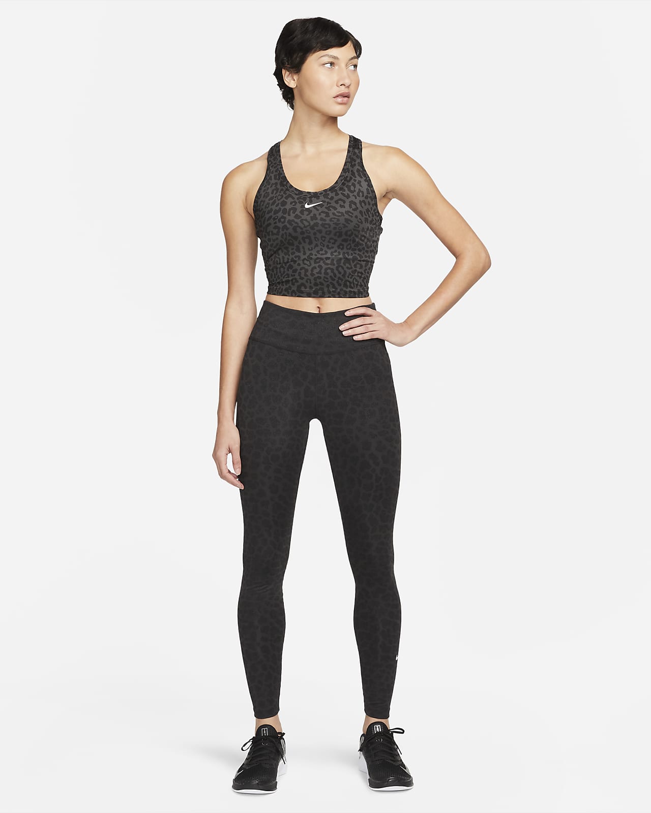 Nike Dri-FIT One Women's Slim Fit Printed Tank. Nike AE