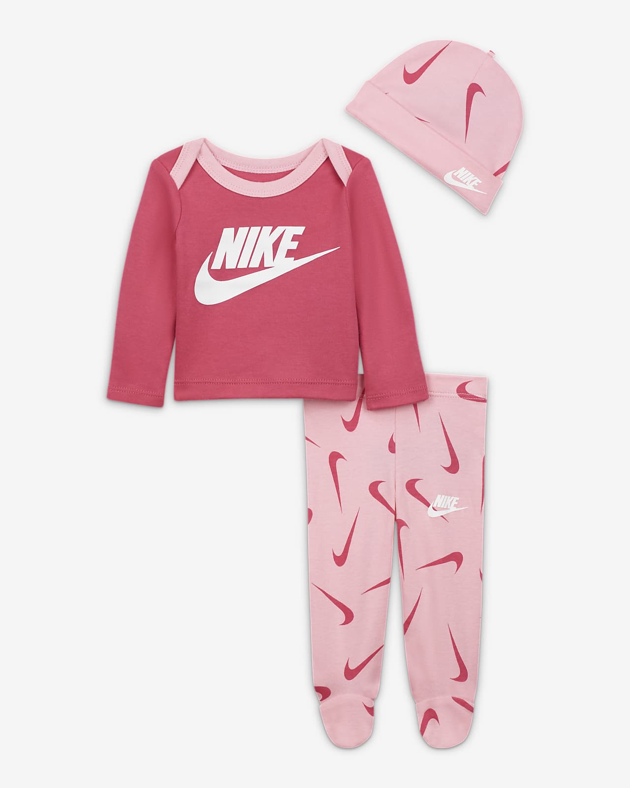 Nike Baby (Preemie-9M) 3-Piece Set 