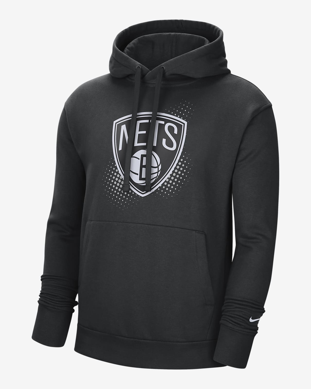Felpa pullover in fleece con cappuccio Brooklyn Nets Nike NBA - Uomo. Nike  CH