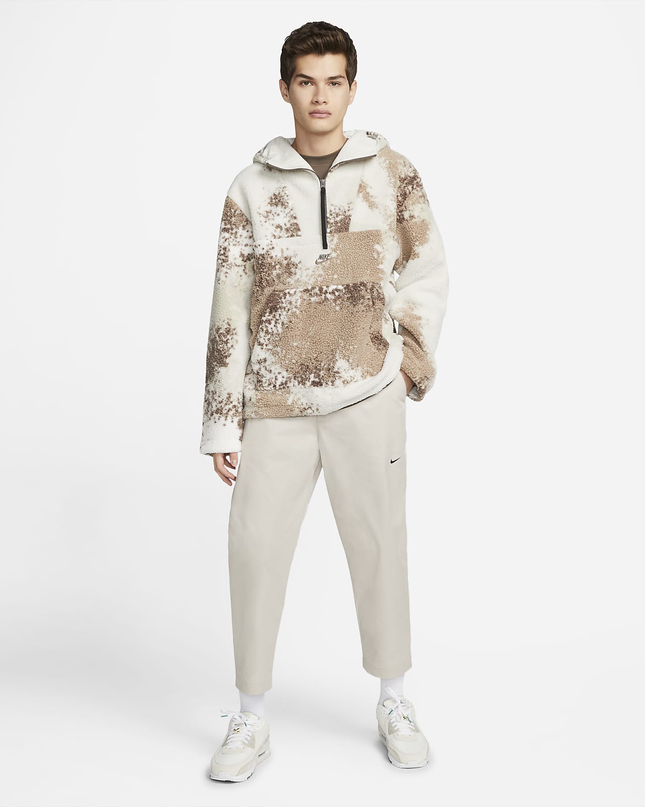 half zip sweatshirt nike