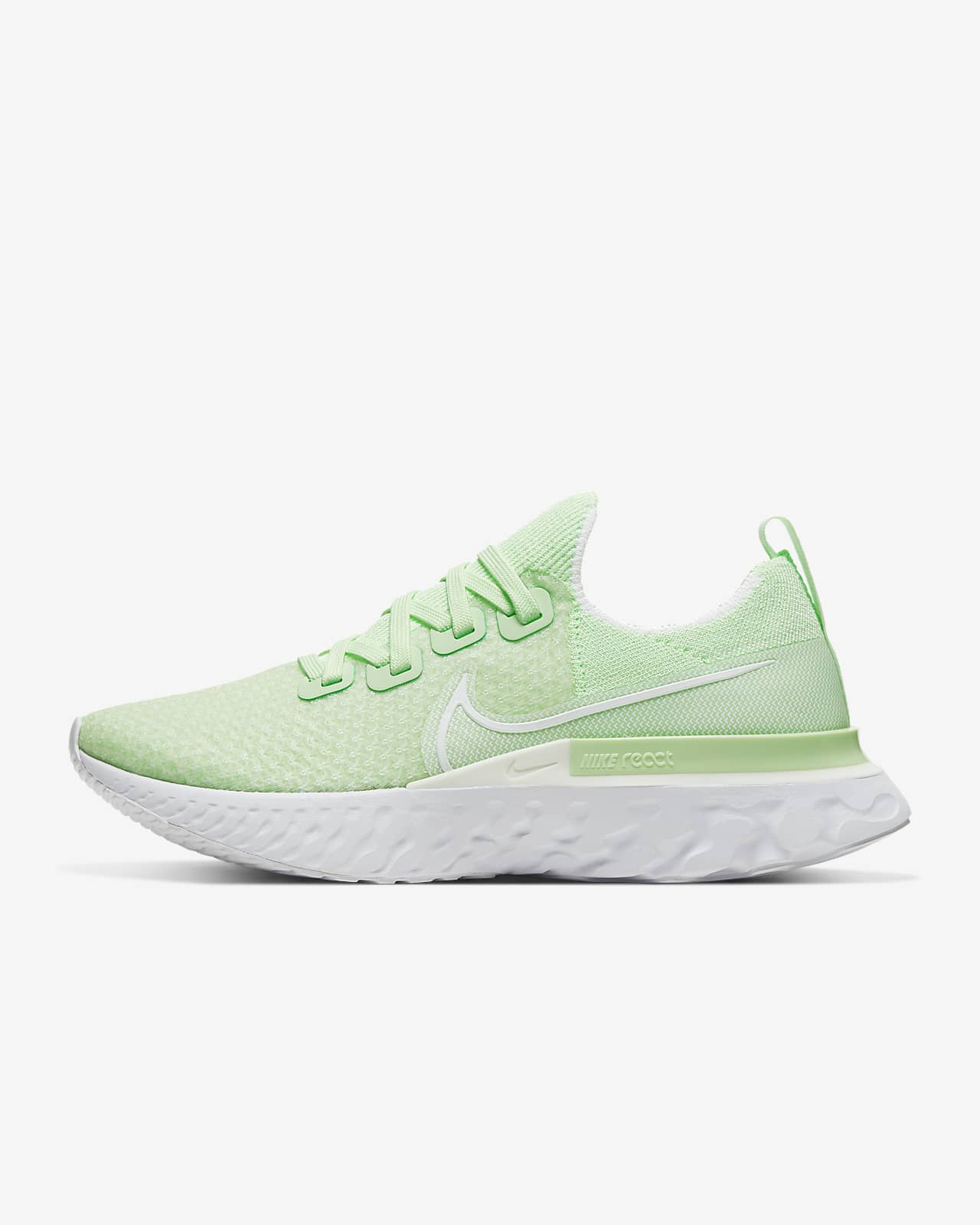 neon green nike womens running shoes