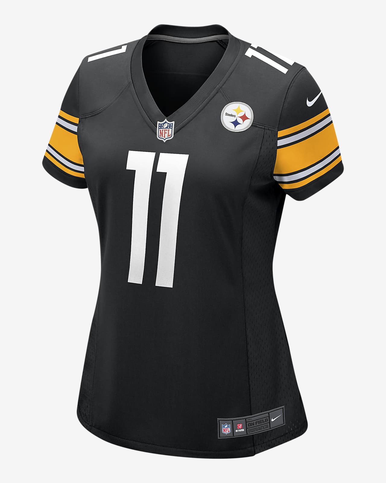 Nike Pittsburgh Steelers No11 Chase Claypool Olive/Gold Women's Stitched NFL Limited 2017 Salute To Service Jersey