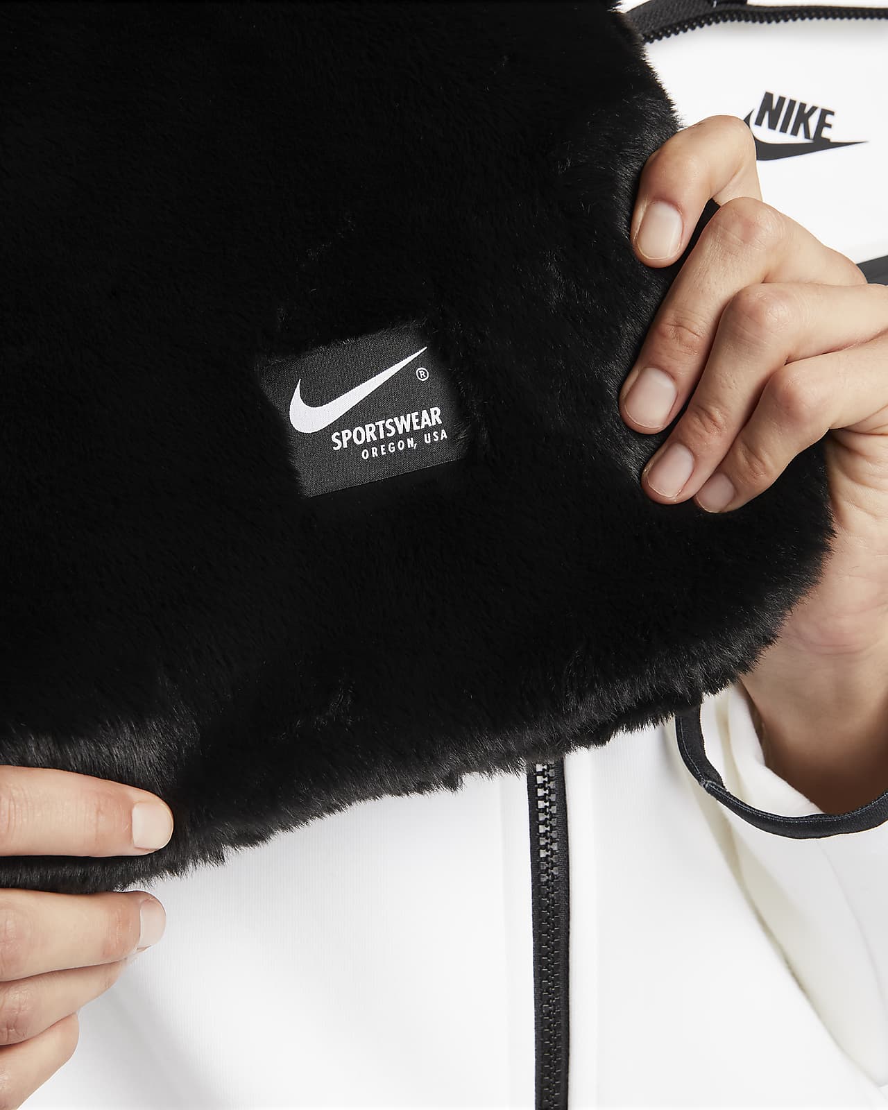 Nike Sportswear Faux Fur Blanket. Nike ID