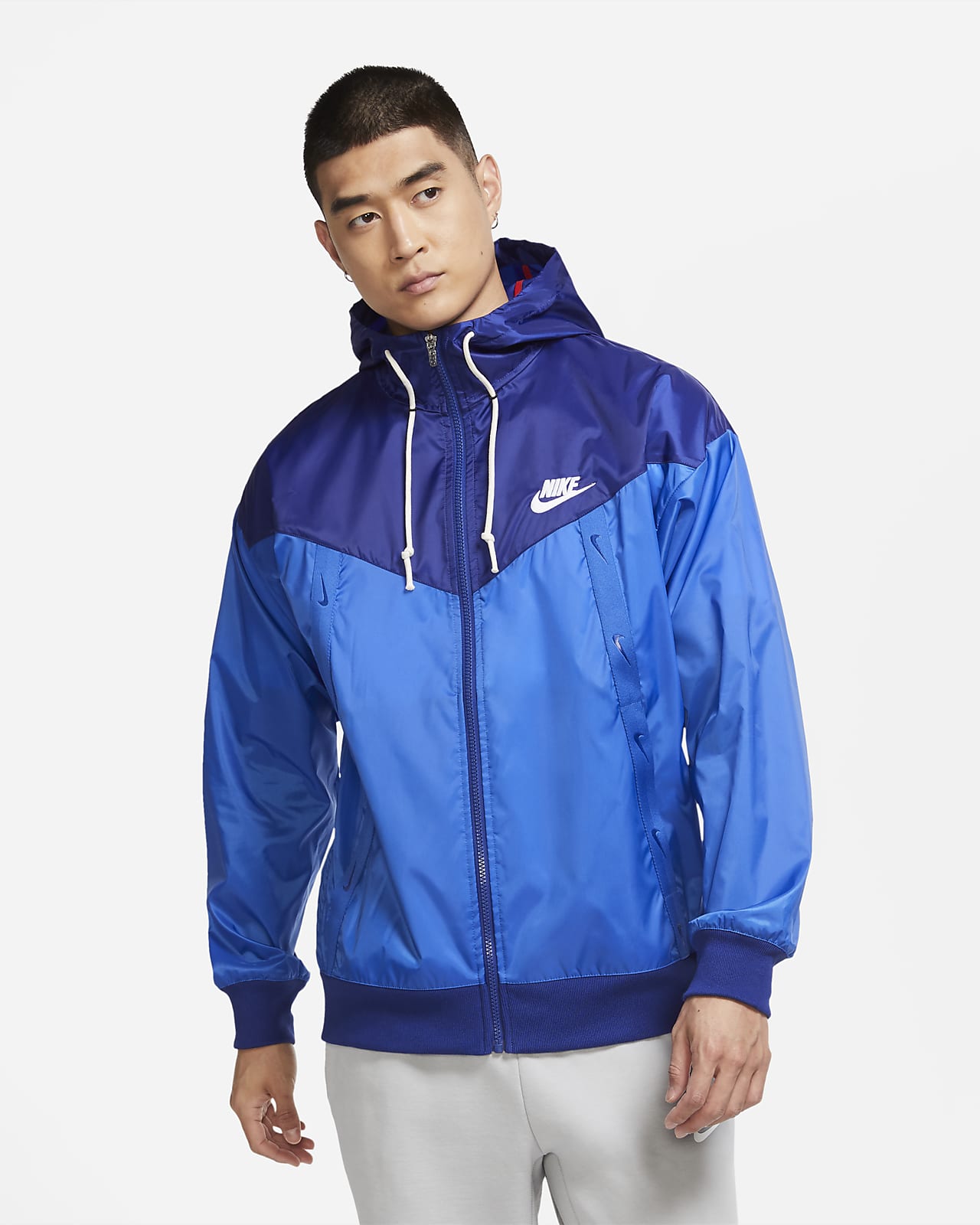 giacca nike uomo blu