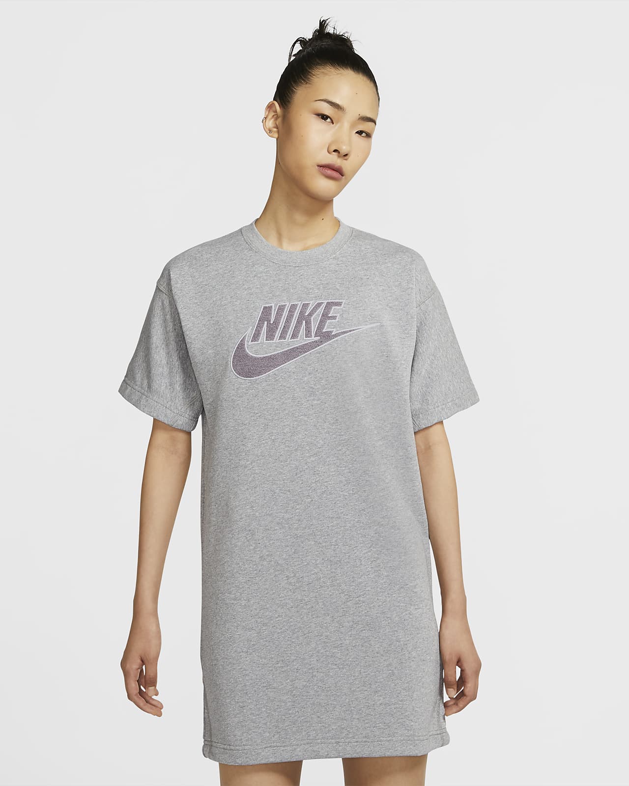 gray nike dress