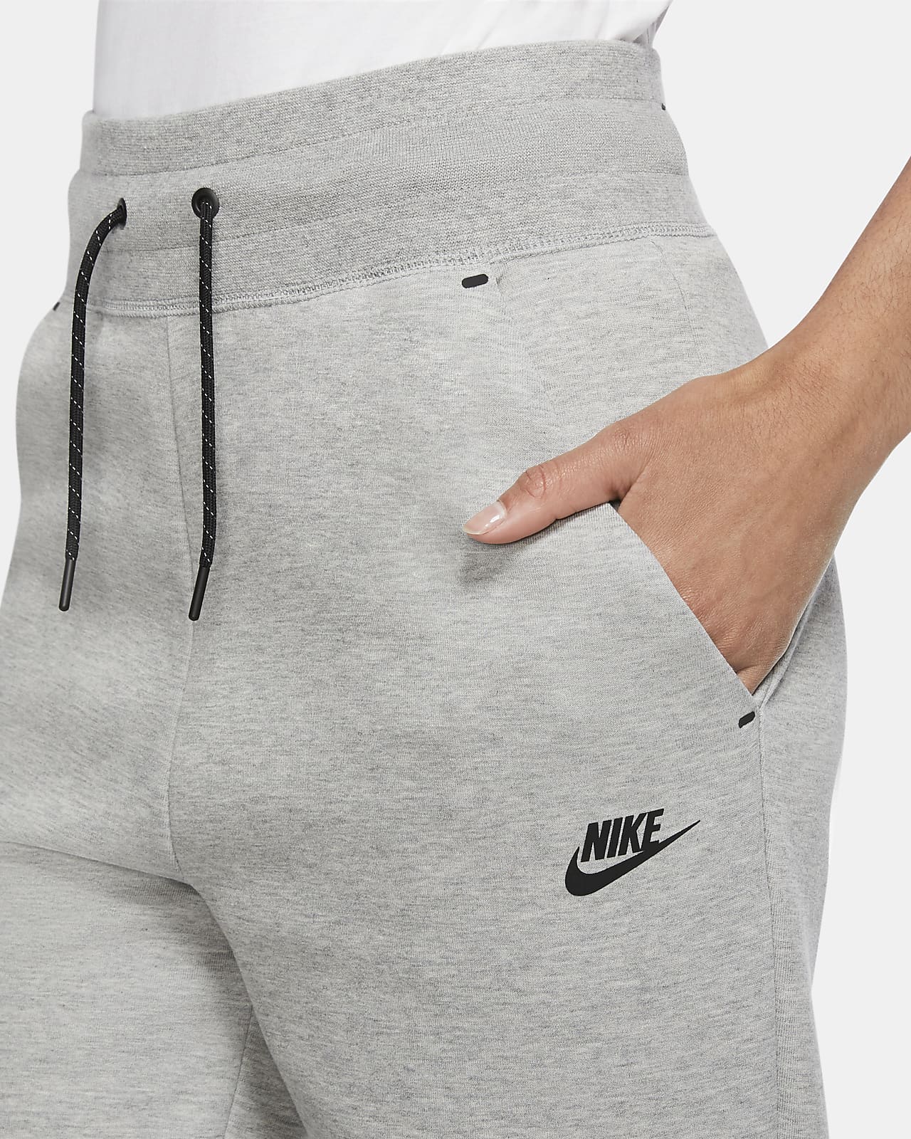 nike tech fleece barely grey