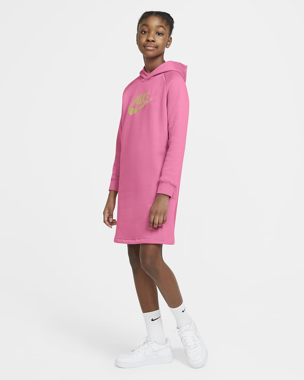 robe sportswear a capuche