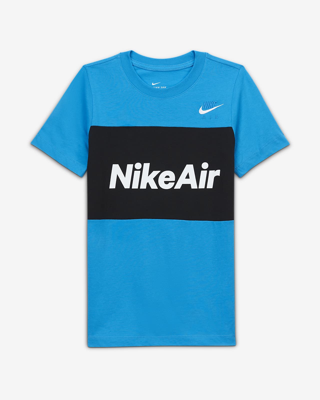 nike air blue t shirt