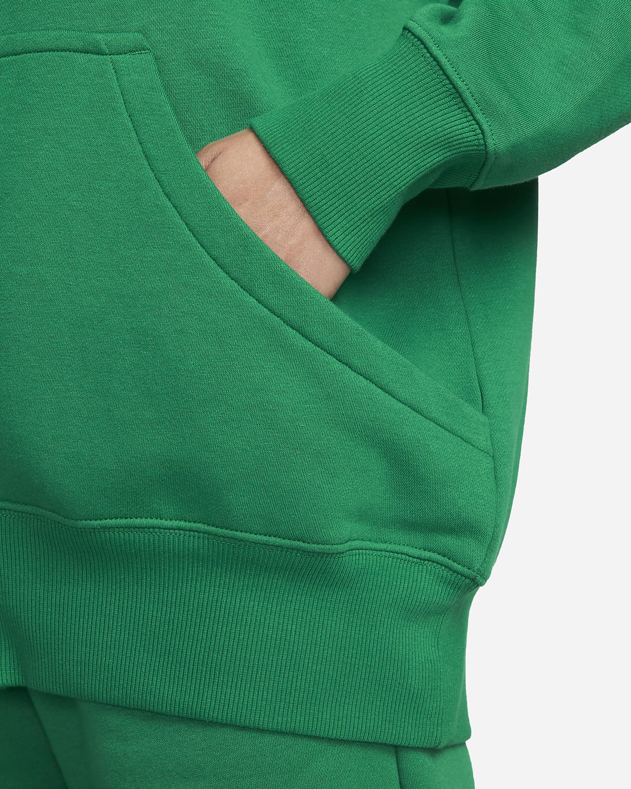 Nike Sportswear Fleece Women's Oversized Full-Zip Hoodie.