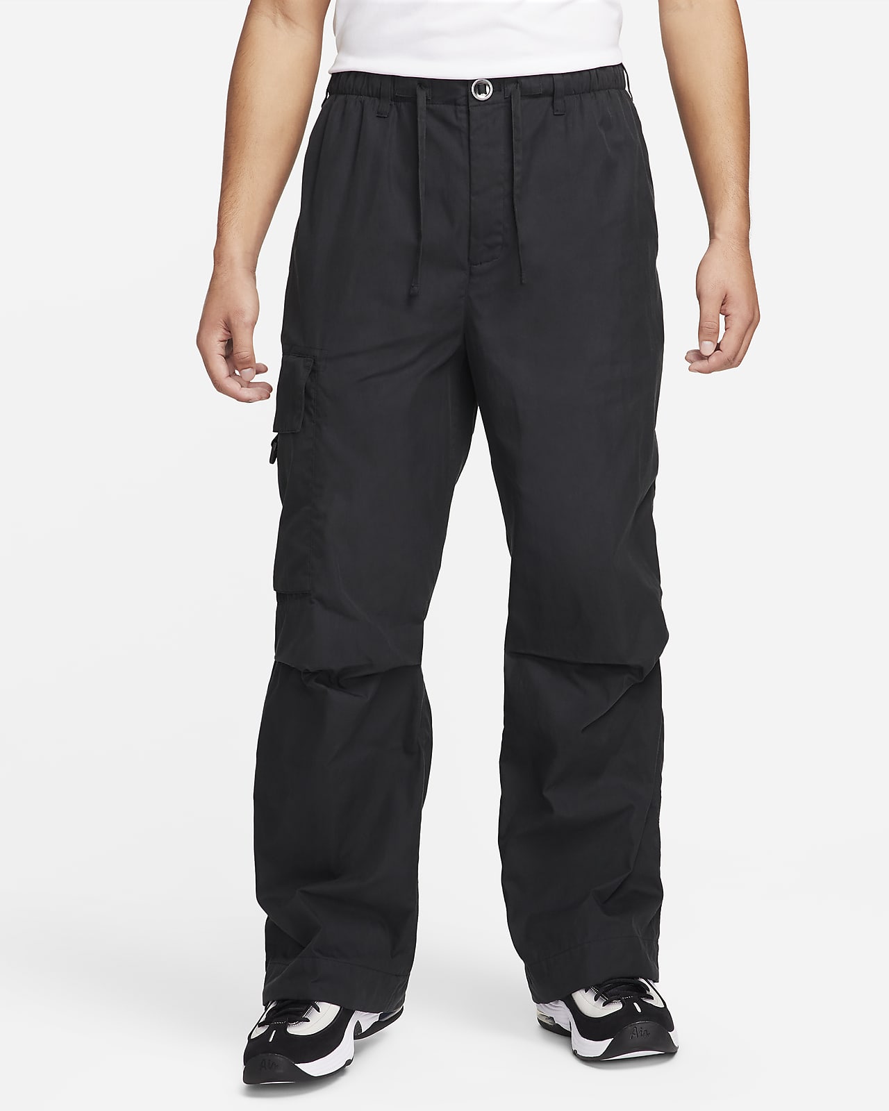Nike Sportswear Men's Unlined Utility Cargo Pants, Black, Medium at Amazon  Men's Clothing store