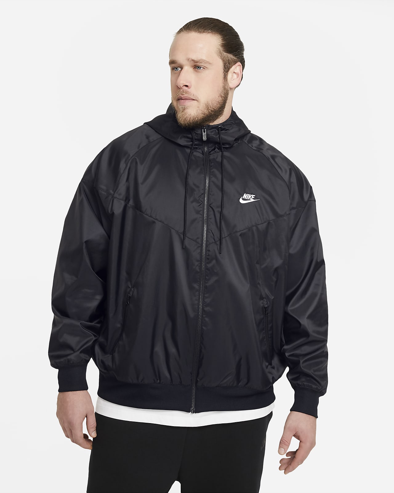 nike men's sportswear windrunner jacket black