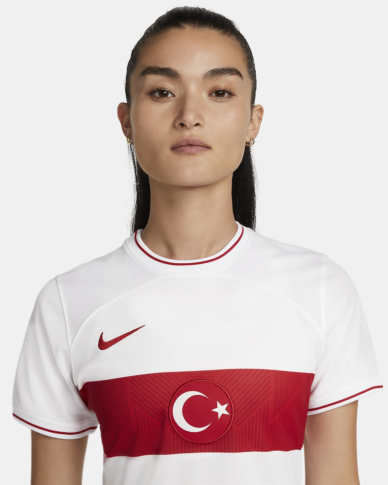 Maglia da calcio Nike Dri-FIT Turchia 2022/23 Stadium da donna – Home