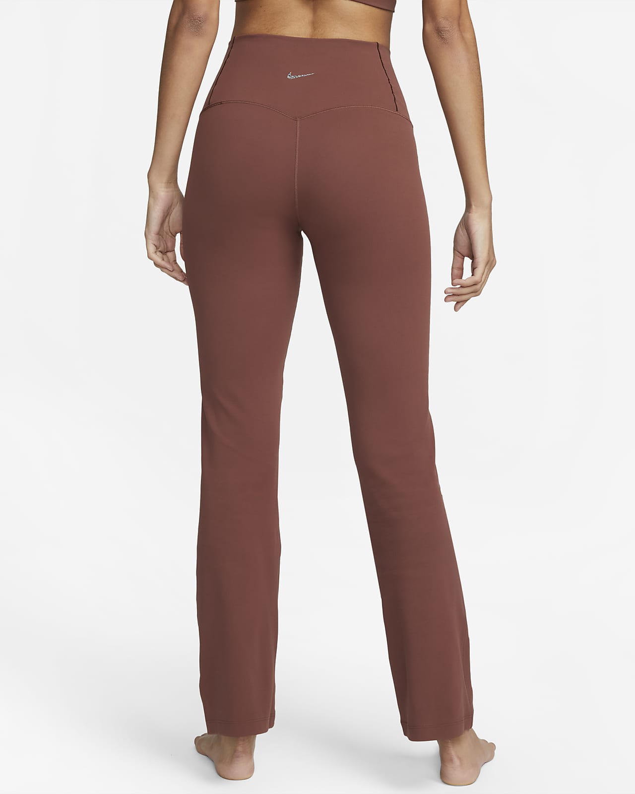 Yummy Material Flare Pants Solid Burgundy with Black Stripes - Its All  Leggings