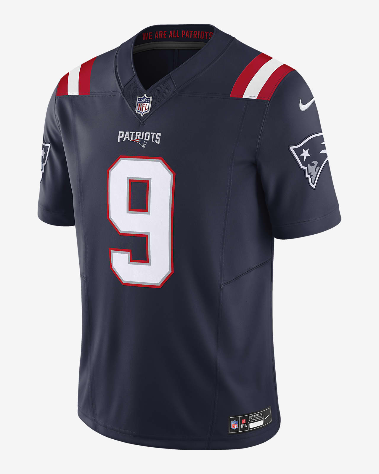 Jersey de fútbol americano Nike Dri-FIT de la NFL Limited para hombre Matthew Judon New England Patriots