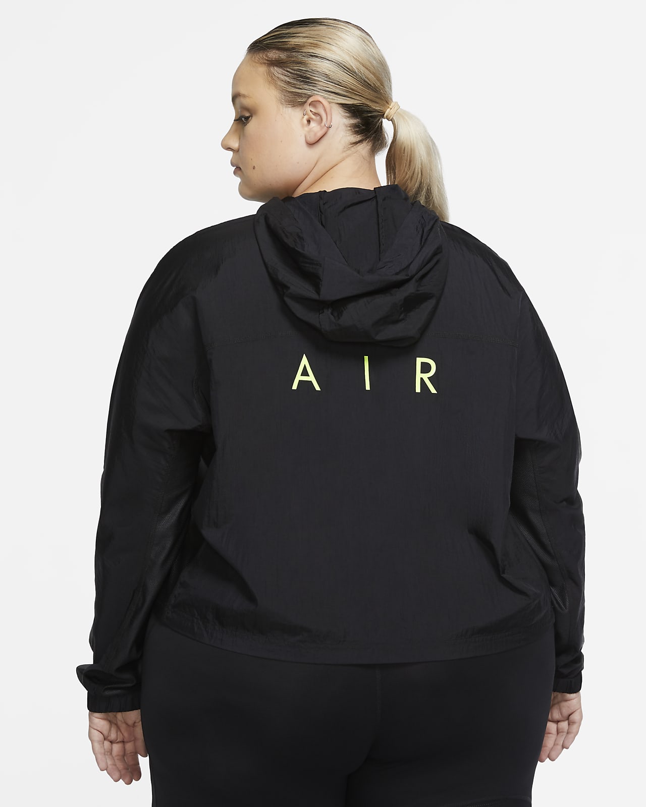 nike air women's hooded running jacket