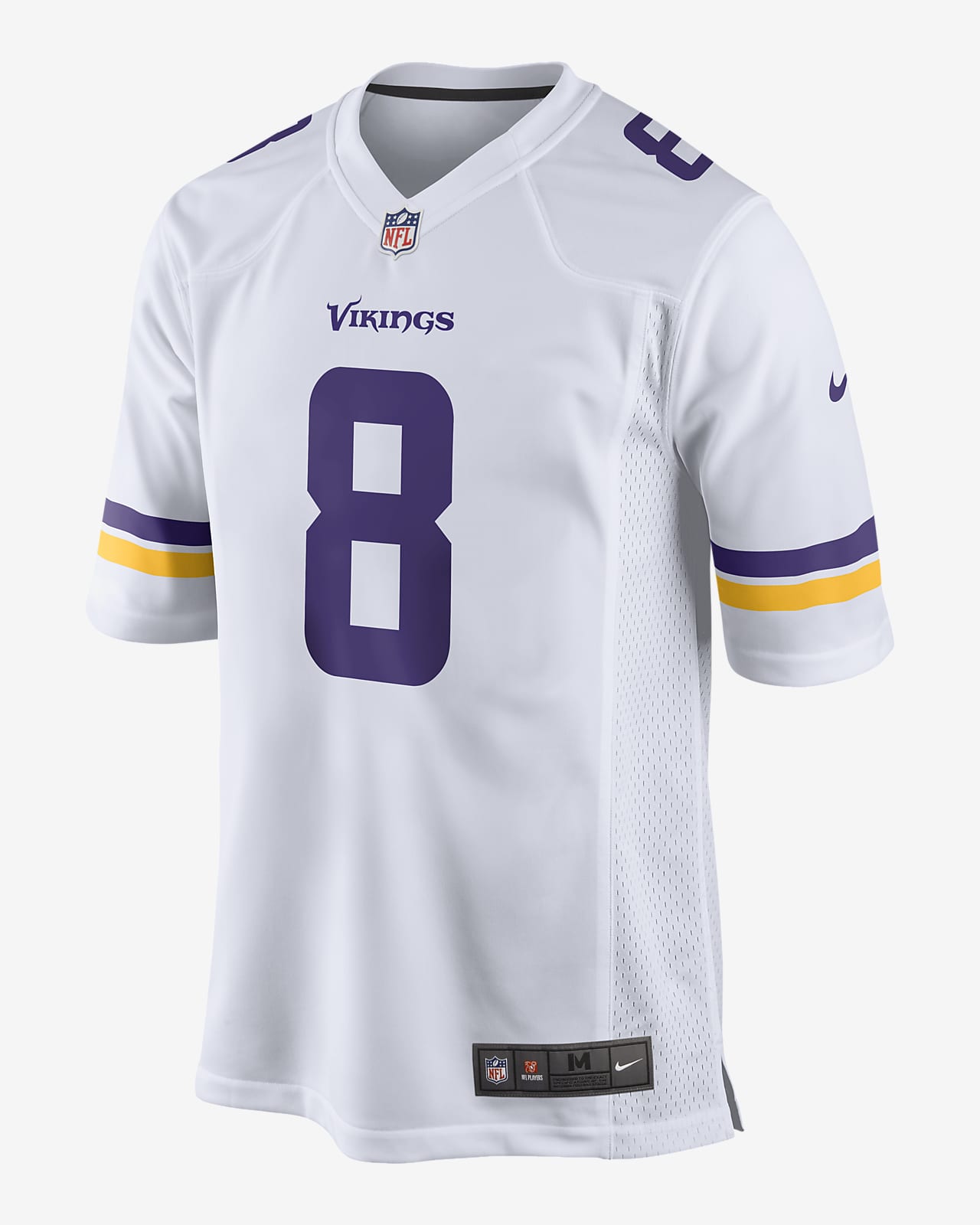 عبارات للمنزل NFL Minnesota Vikings (Kirk Cousins) Men's Game Football Jersey عبارات للمنزل