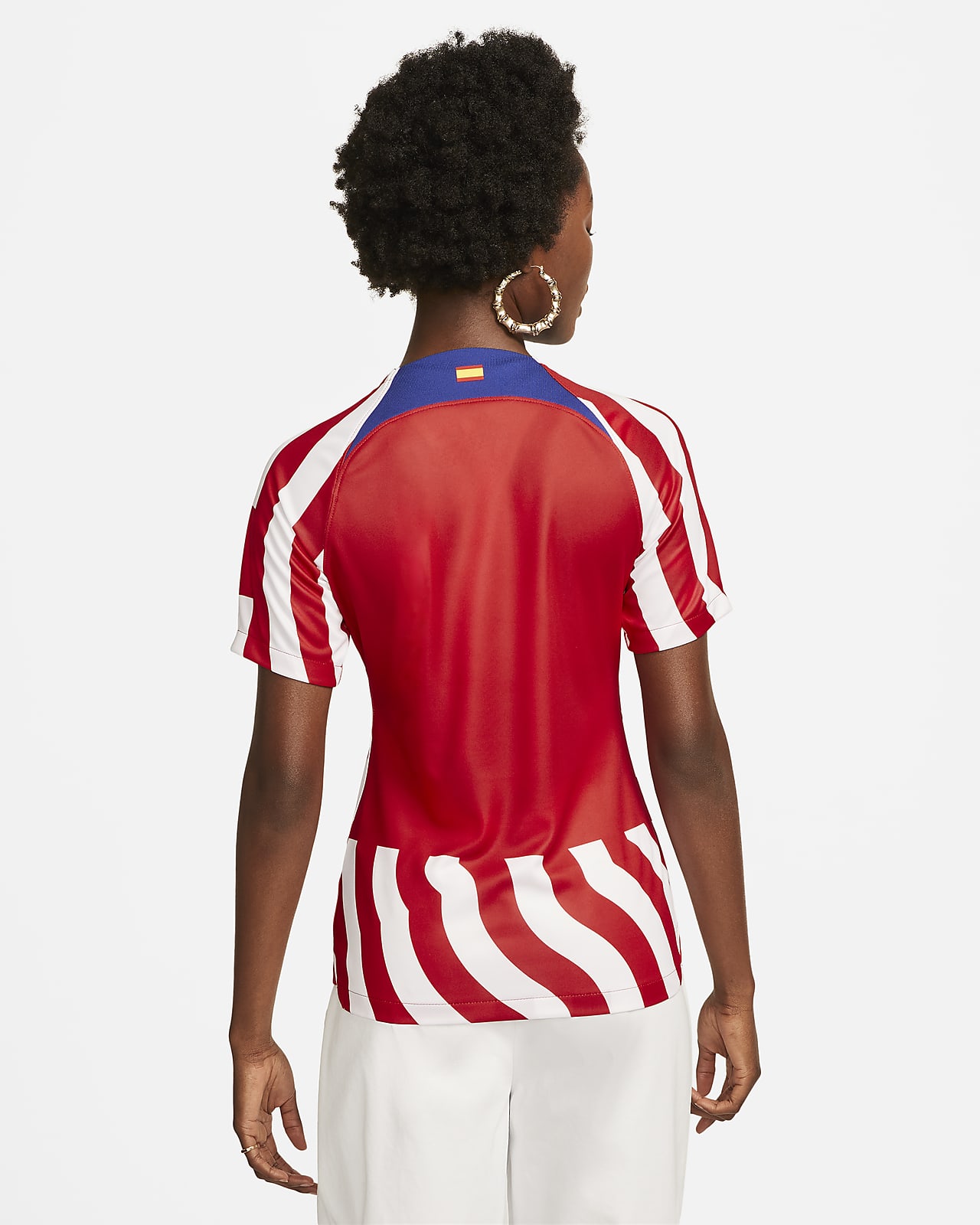 Atlético Madrid 2022/23 Stadium Home Women's Nike Dri-FIT Soccer Jersey.