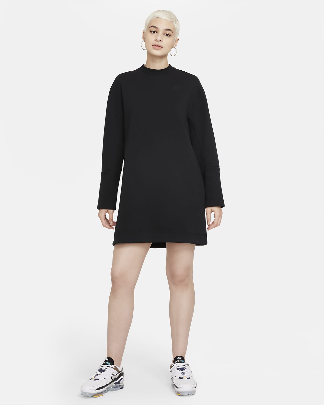 Vestido de manga larga para mujer Nike Sportswear Tech Fleece. Nike.com
