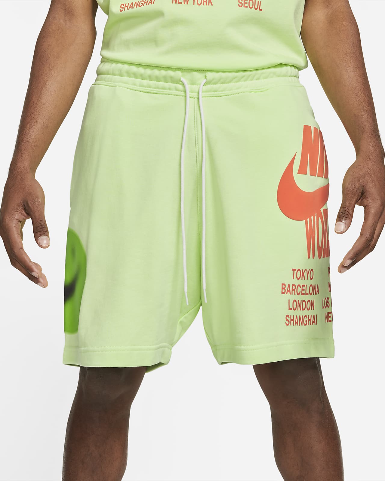 nike men's french terry shorts