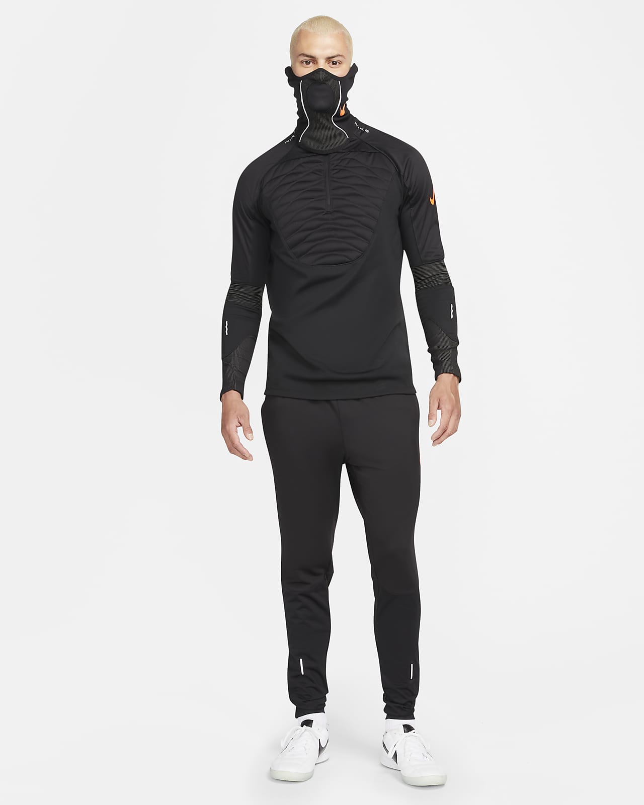 Nike Men's Dri-Fit Strike Snood Winter Warrior - Black/Orange – Azteca  Soccer