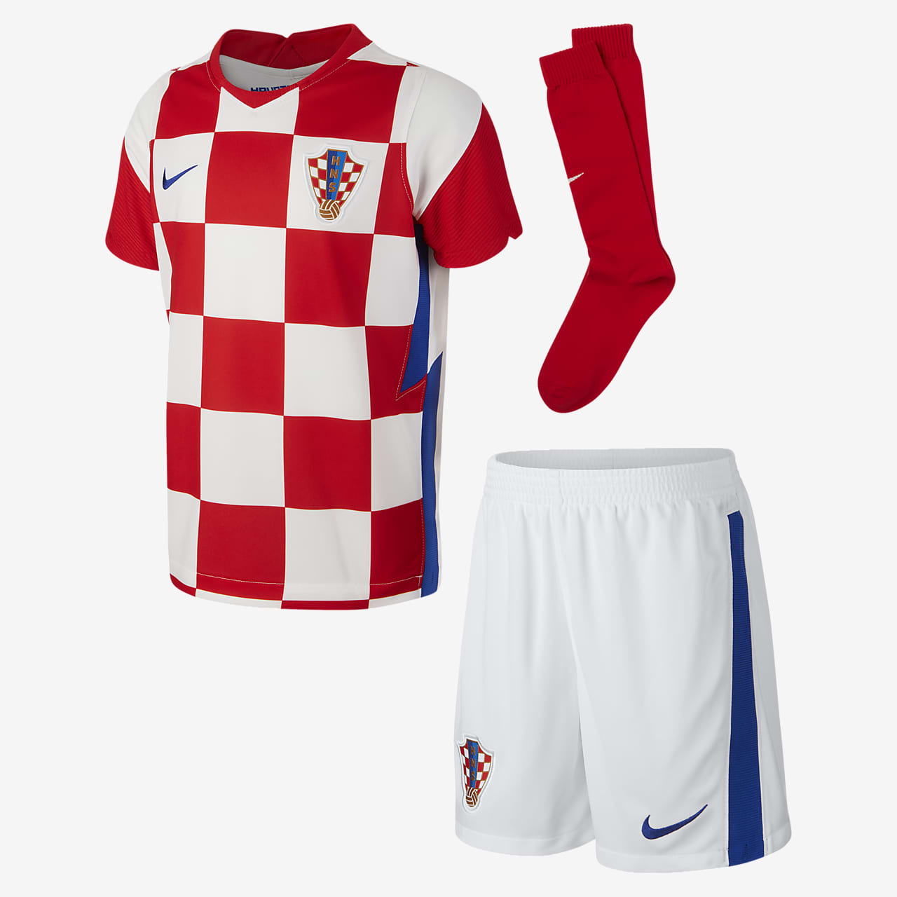 Primera equipación Croacia 2020 Equipación de fútbol - Niño/a pequeño/a.  Nike ES