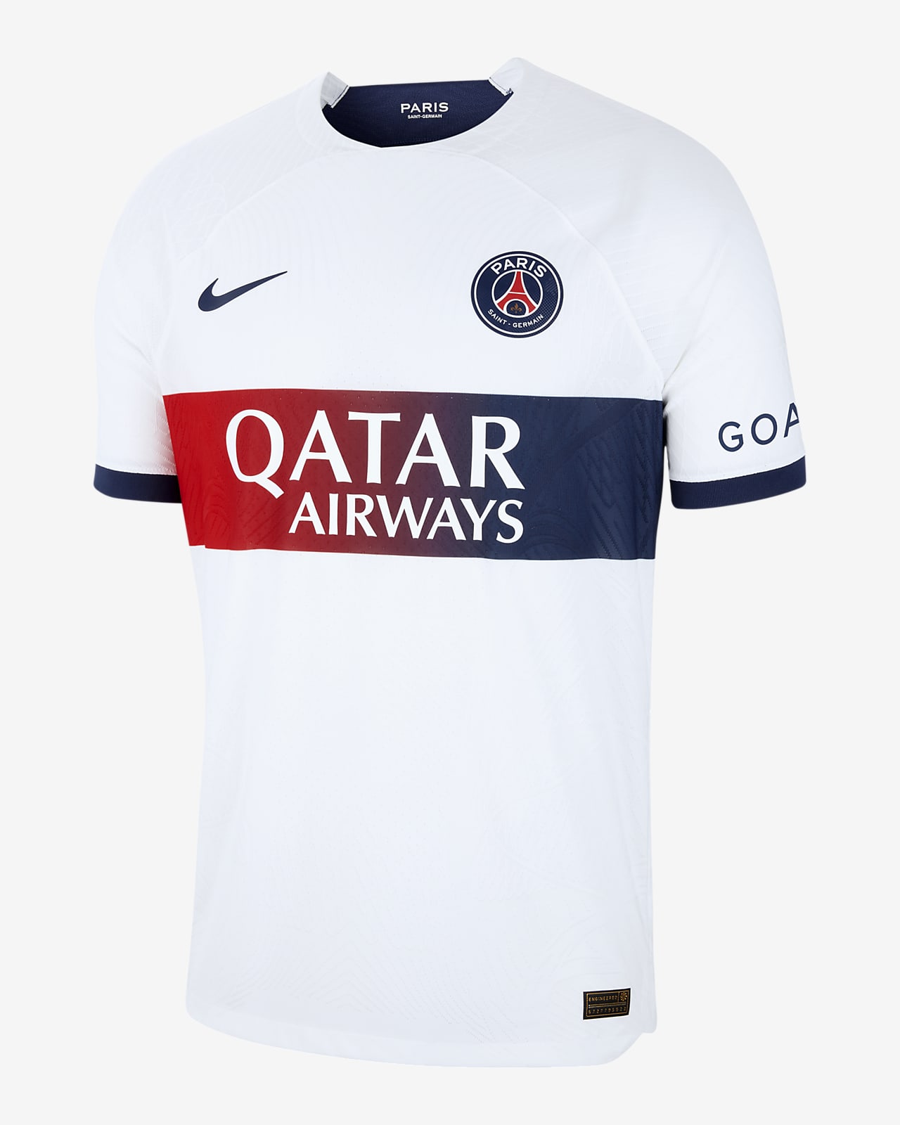 Kylian Mbappe Paris Saint-Germain 2023/24 Match Away Men's Nike Dri-FIT ADV Soccer Jersey