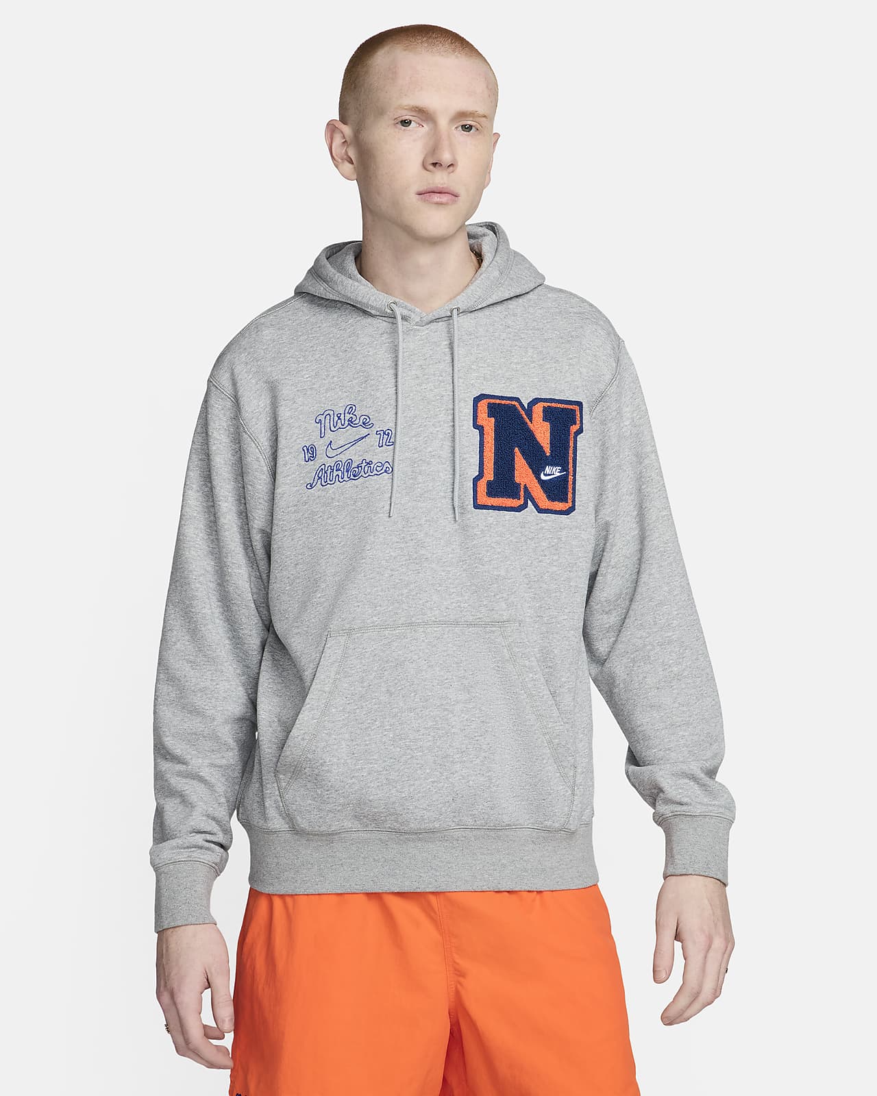 Nike Club Fleece Men's French Terry Pullover Hoodie