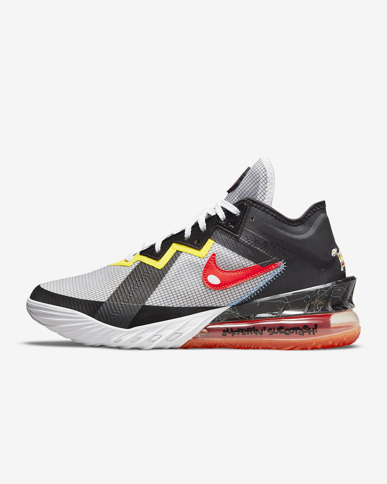 Lebron 18 Low Sylvester Vs Tweety Basketbol Ayakkabisi Nike Tr