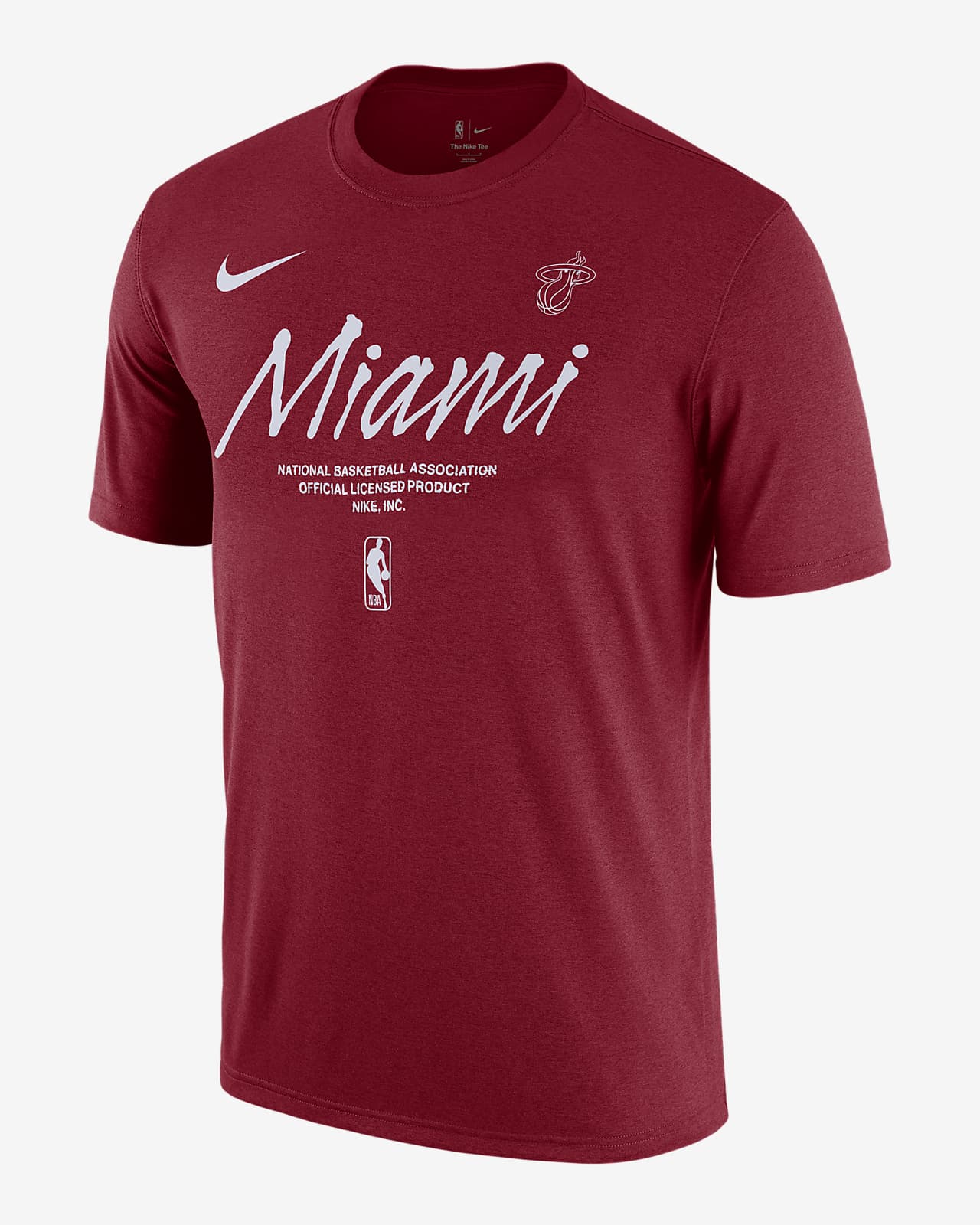 Nike Miami Heat Essential Men's Nike NBA Max90 T-Shirt. Nike.com