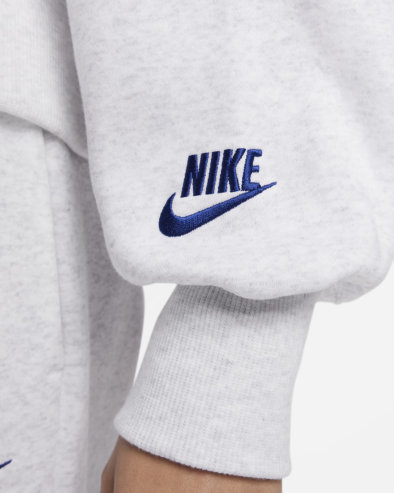 NIKE Women's Nike Sportswear Oversized Fleece Tie-Dye Crewneck Sweatshirt (Plus  Size)